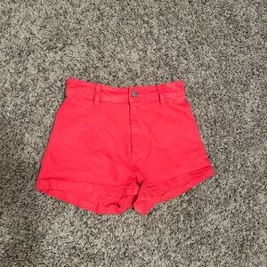 Universal Thread High Waist Red Shorts